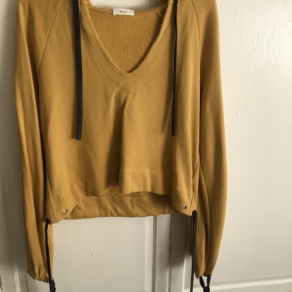 A.L.C cropped hoodie